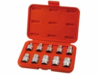 Sada hlavic 1/2" 10ks; Torx 8 - 24 mm