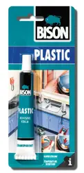 Lepidlo Bison Plastic; 25 ml; na tvrdé plasty