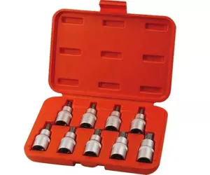 Hlavice zástrčné; sada 9 ks; 1/2"x55mm