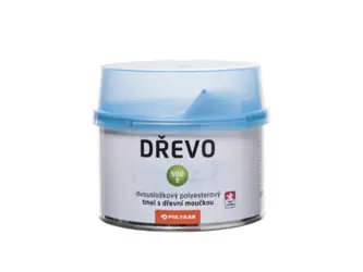 Dvojzložkový tmel na drevo POLYKAR; 150g