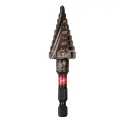 Stupňový vrták Milwaukee SHOCKWAVE pre rázový uťahovák 4 - 20 mm