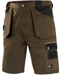 Nohavice Orion krátke hnedo-čierne vel.60