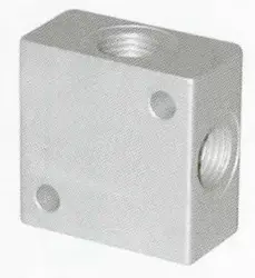 Rozdelovač RX142 -  pripojenie - 2x3/8"+2x3/8"+2+2x1/4"