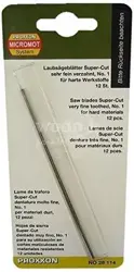 Lupienkový list s veľmi jemným ozubením 130mm 12ks