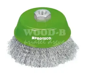 Kefa hrnčeková 100mm x M14 nerez 0.35mm