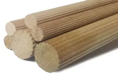Drevená tyč buk vrúbkovaná; D12; L720