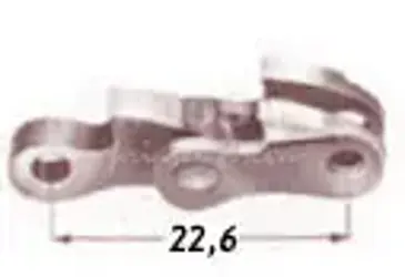 Článok do reťaze dlabacej súpravy, komplet 2 ks; B 8