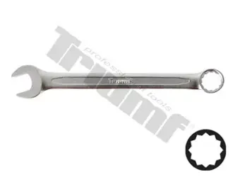 Kľúč očkový, plochý; 17 mm