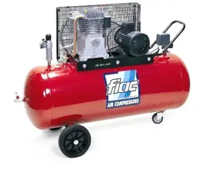 Piestový kompresor olejový dvojstupňový Fiac AB 300-858 TC; 270l; 5,5kW; 640 l/min; 400V