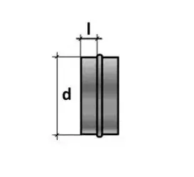 Spojka kruhová d=710mm vnútorná