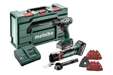 Combo Set Metabo 18V - Skrutkovač BS18 + Multitool MT 18 LTX; 18V/2x2,0Ah