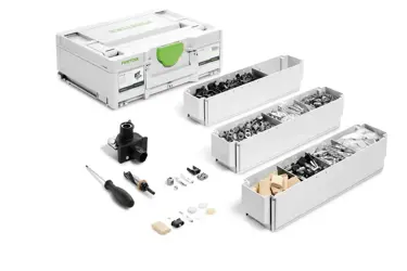 Sortiment spojok DOMINO KV-SYS D8 pre DF 500