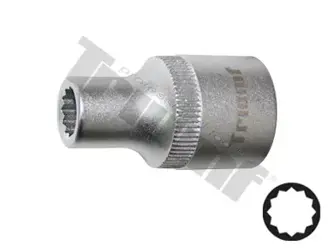 Hlavica 1/2"; 15 mm; hran 12
