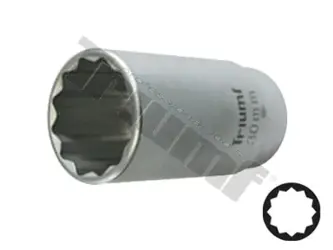 Hlavica predĺžená 1/2"; 36 mm; hran 12