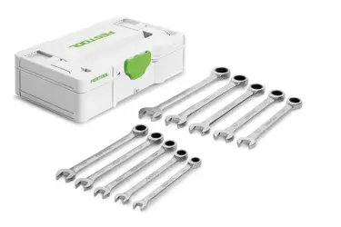 Systainer3 SYS3 S 76 so sadou račňových kľúčov RRS-Set; 265x171x76