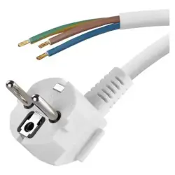 Flexo šnúra PVC 3x1,0mm2 2m biela
