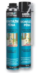 Pena montážna nízkoexpanzná - trubičková; 750ml