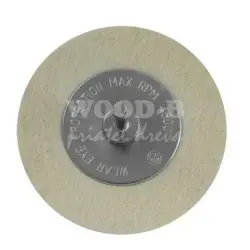 Kotúč leštiaci plstený D 100x12 mm, st.6