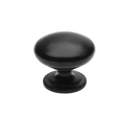 Knop 1533-33 PB12; čierna matná