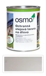 Lazúra ochranná olejová 900; biela; 0,75 l