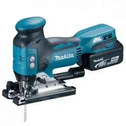 Akumulátorová priamočiara píla Makita DJV181RTJ; 18V/2x5,0Ah