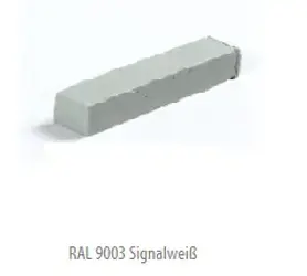 Vosk mäkký; biely Ral 9003