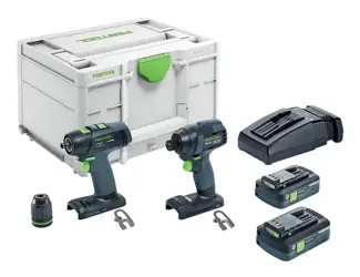 Sasa: Aku uťahovák Festool TID 18 HPC 4,0 I-Set +  skrutkovač T18 Basic