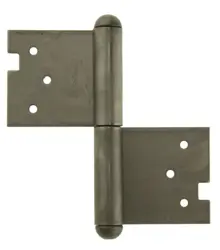 Záves dverový / 120mm surový