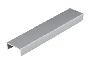 C-Profil 18mm Servol; striebro; 3m