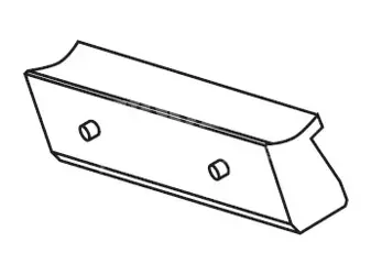 Klin KD302; B60 k nožovej hlave 3552