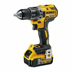 Akumulátorový vŕtací skrutkovač Dewalt DCD791P2; 18V/2x5,0Ah