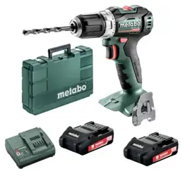 Akumulátorový vŕtací skrutkovač Metabo BS 18 L BL; 18V/2x2Ah; bezuhlíkový