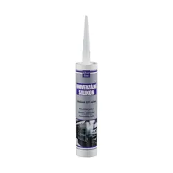 Silikón univerzálny biely Silver line 310ml