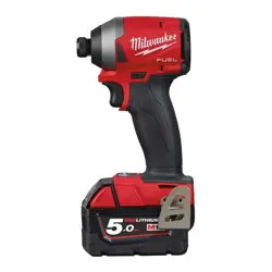 Aku rázový uťahovák Milwaukee 1/4" HEX + 2x5,0Ah M18 FID2-502X
