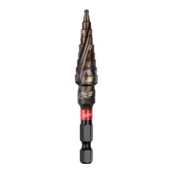 Stupňový vrták Milwaukee SHOCKWAVE pre rázový uťahovák 4 - 12mm