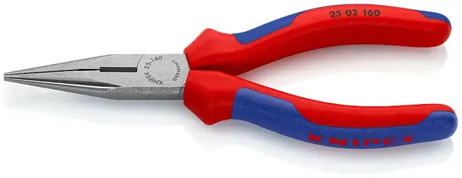 Kliešte polguľaté 160mm Knipex