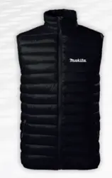 Vesta Makita čierna; veľ. XL