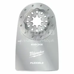 List pílový Milwaukee ohybný 52x37mm na odstránenie mäkkých materiálov