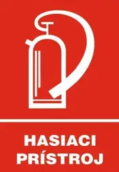 Hasiaci prístroj - plastová