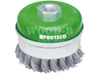 Kefa hrnčeková vrkočová 80mm x M14x2 nerez 0.5 mm
