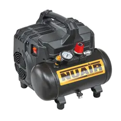Kompresor bezolejový Nuair Siltek+ 6l; 60l/min; 8 bar; tichý - iba 59dB