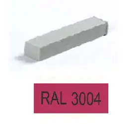 Vosk mäkký; purpurovo červený, Ral 3004