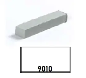 Vosk tvrdý; biely Ral 9010