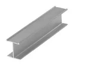 H-Profil H18-decor 18mm; striebro; 3m