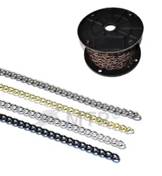 Reťaz krútená 3,0mm poniklovaná