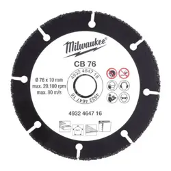 Karbidový kotúč 76mm pro M12 FCOT - drevo, plast