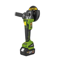 Aku uhlová brúska Procraft PWA216; 20V/2x4Ah
