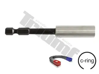 Držiak bitov magnetický 1/4" 80mm