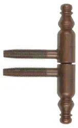 Záves dverový 131/16 skrutkovací; bronz