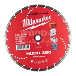 Kotúč Milwaukee SpeedCross HUDD 350mm - kameň, armovaný betón